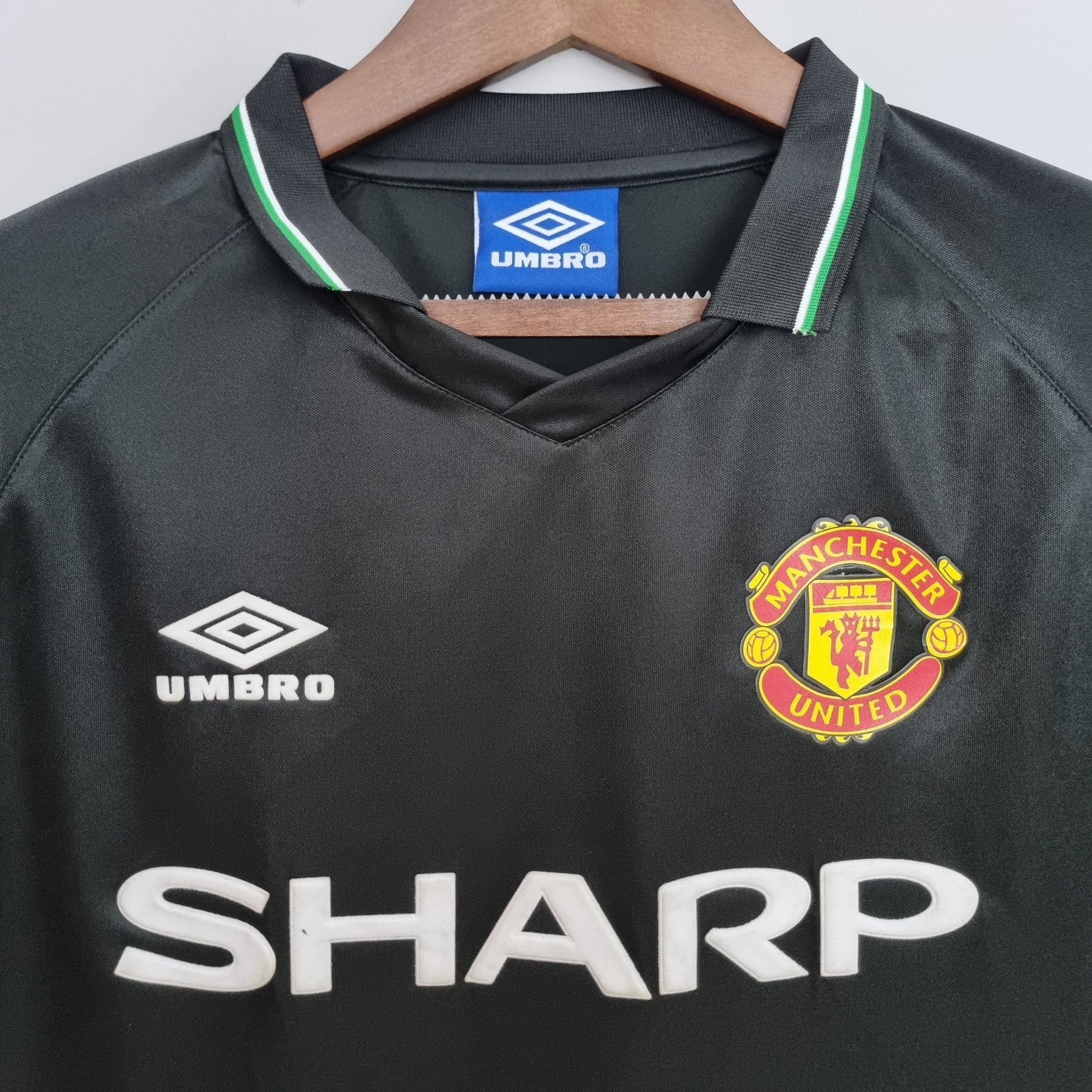CAMISA RETRÔ MANCHESTER UNITED AWAY 1998