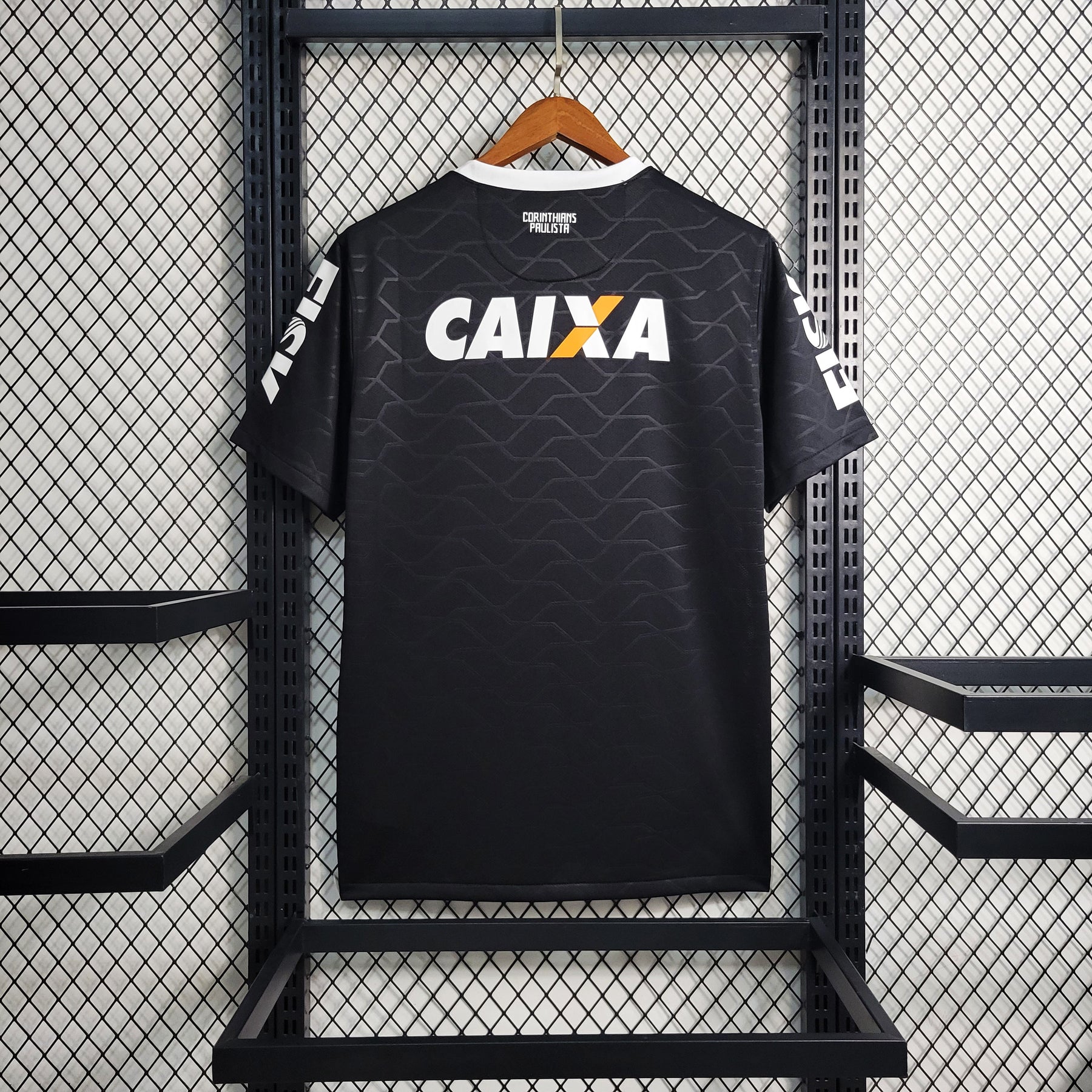 Camisa Retrô Timao 2012/13 RESERVA PRETA CAIXA