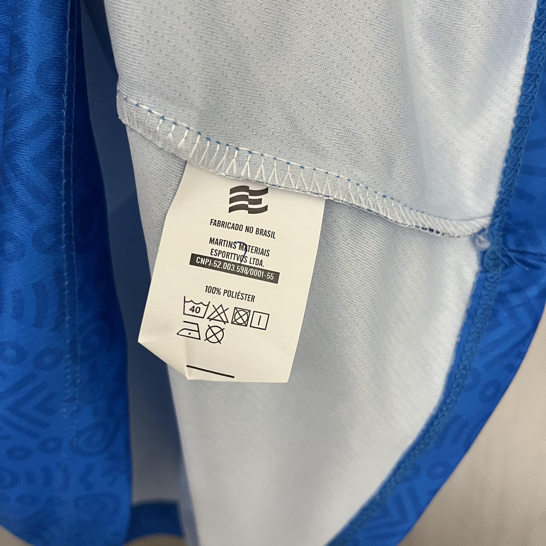 Camisa Bahia IV 24/25 - Azul Feminina Baby Look