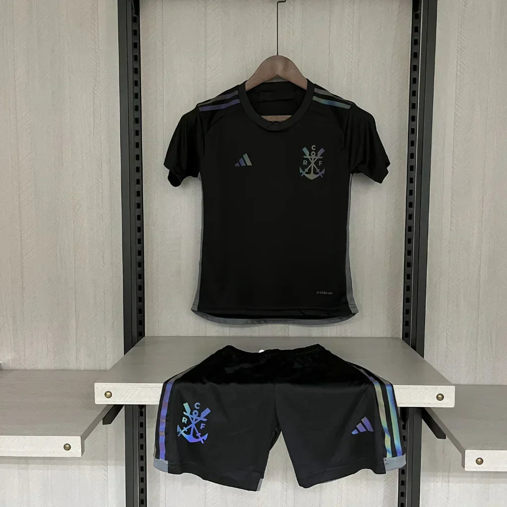 Conjunto Infantil Flamengo III Refletivo 2023