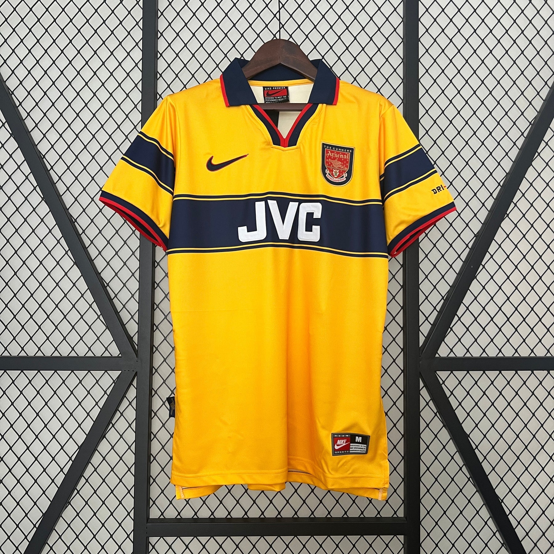 CAMISA RETRÔ ARSENAL AWAY 97/98