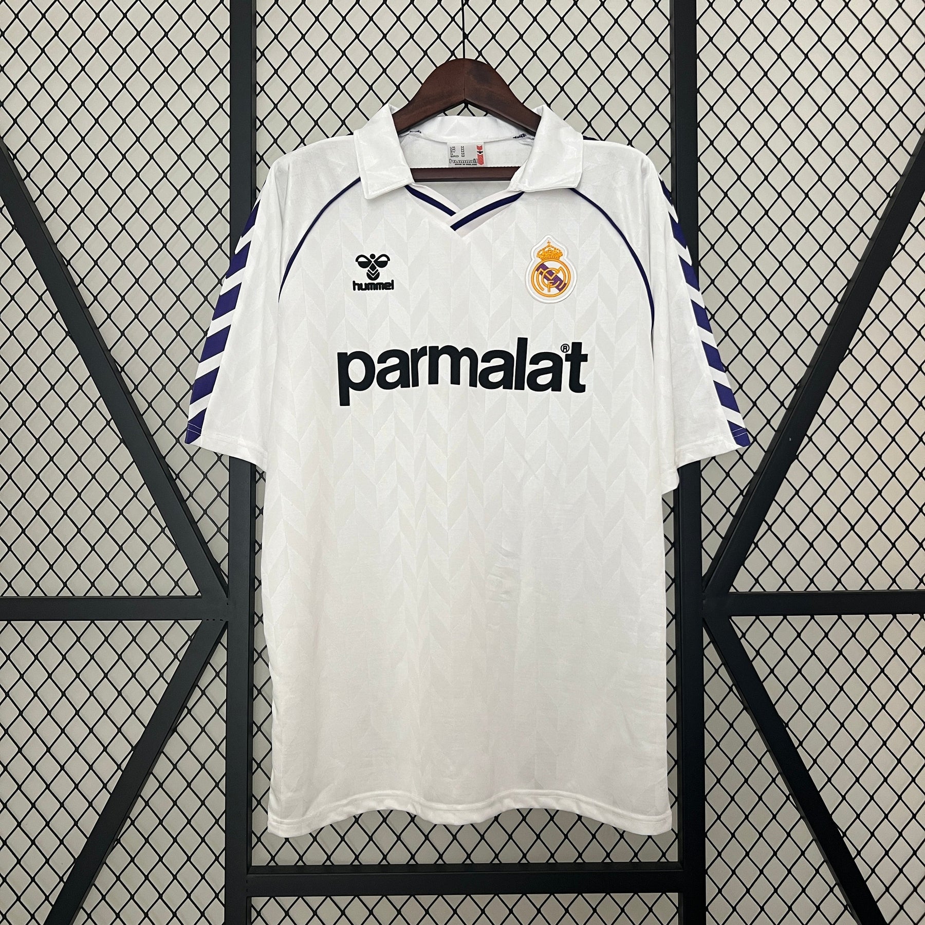 CAMISA REAL MADRID RETRÔ HOME 1988