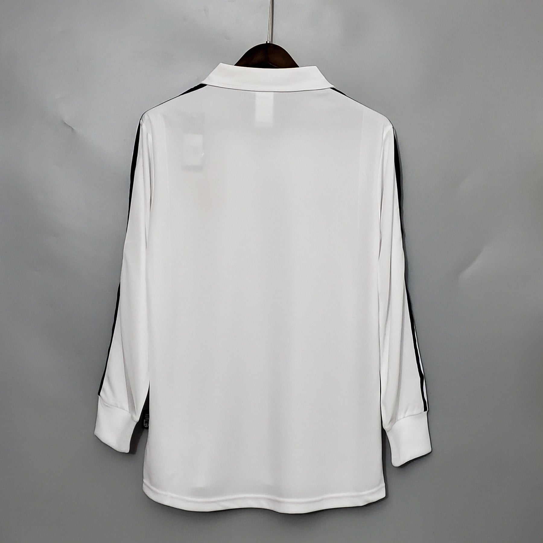 CAMISA REAL MADRID MANGA LONGA RETRÔ HOME 2002