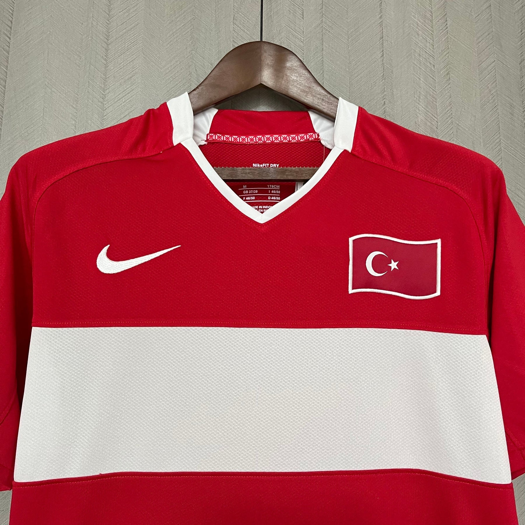 CAMISA RETRÔ TURQUIA HOME 2008