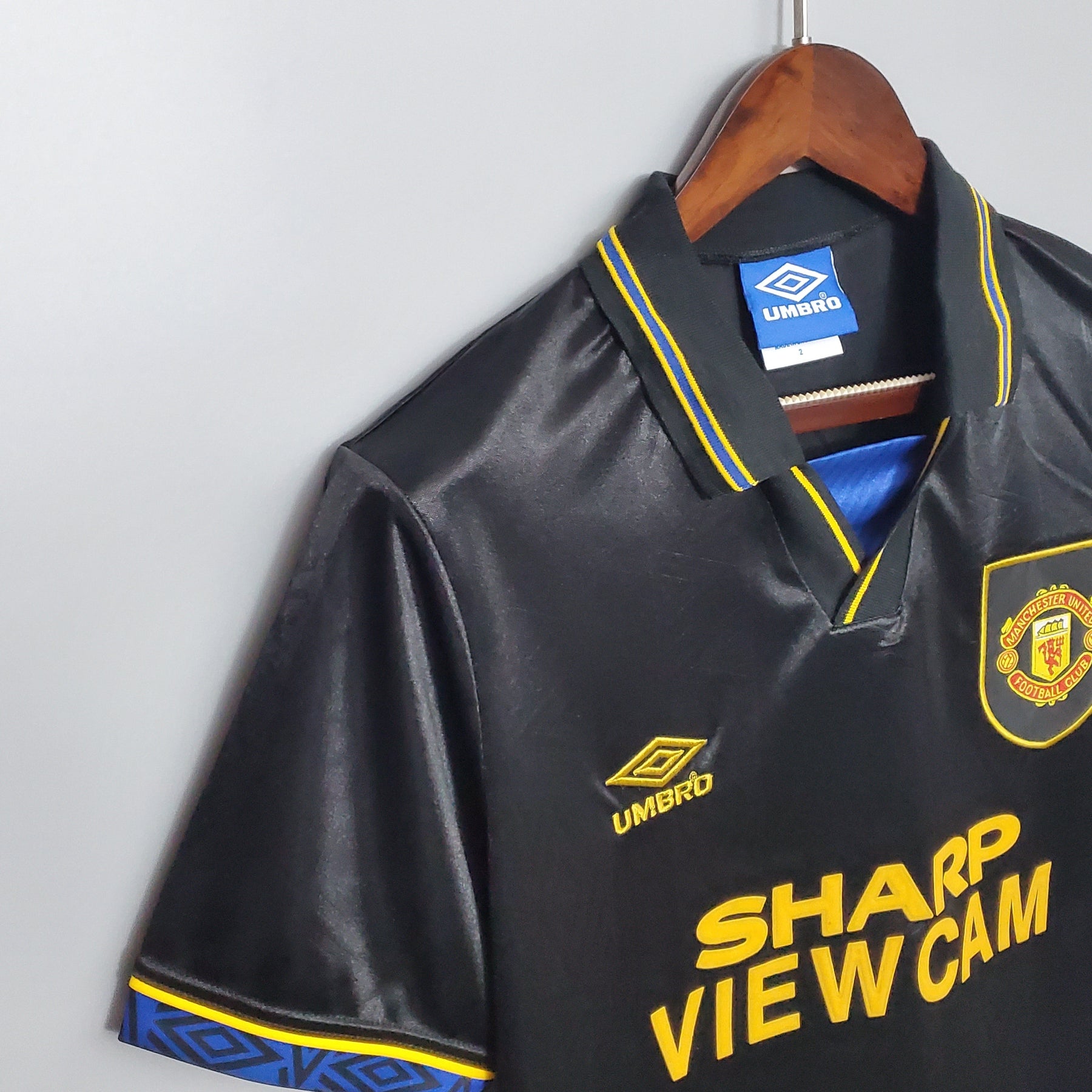 CAMISA RETRÔ MANCHESTER UNITED AWAY 93/95