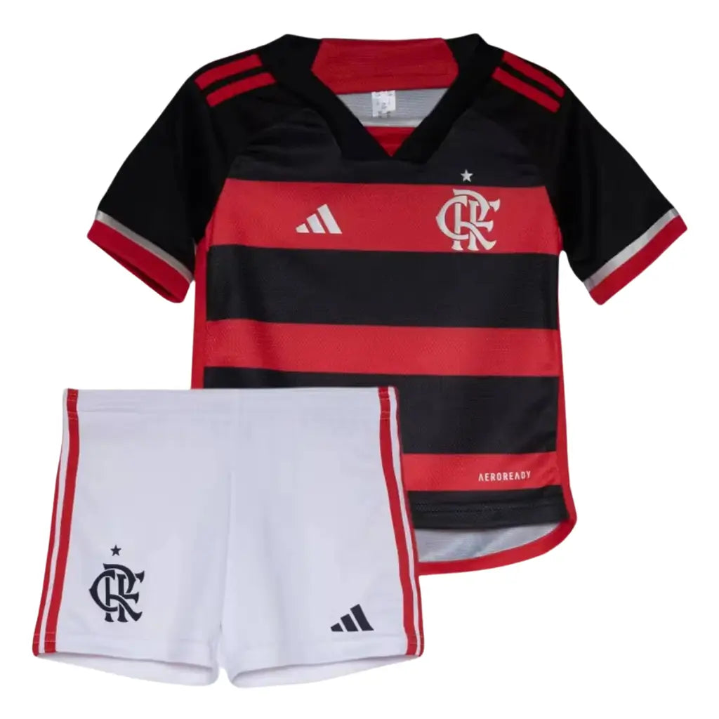 Conjunto Infantil Flamengo I - Lançamento 2024/25