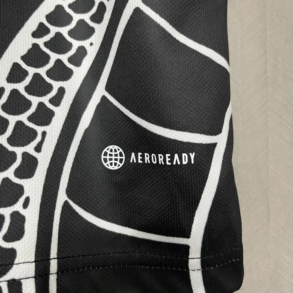 Camisa Masculina Real Madrid Black 23/24