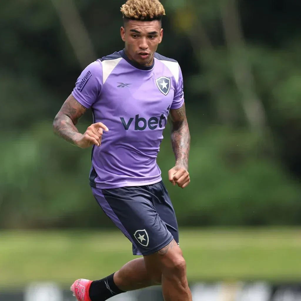 LANÇAMENTO Camisa Masculina Botafogo Treino 2025/26 - Roxa