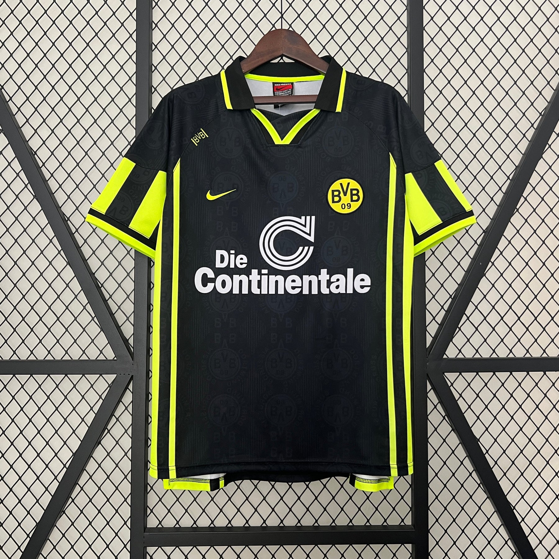 CAMISA BORUSSIA DORTMUND RETRÔ AWAY 96/97