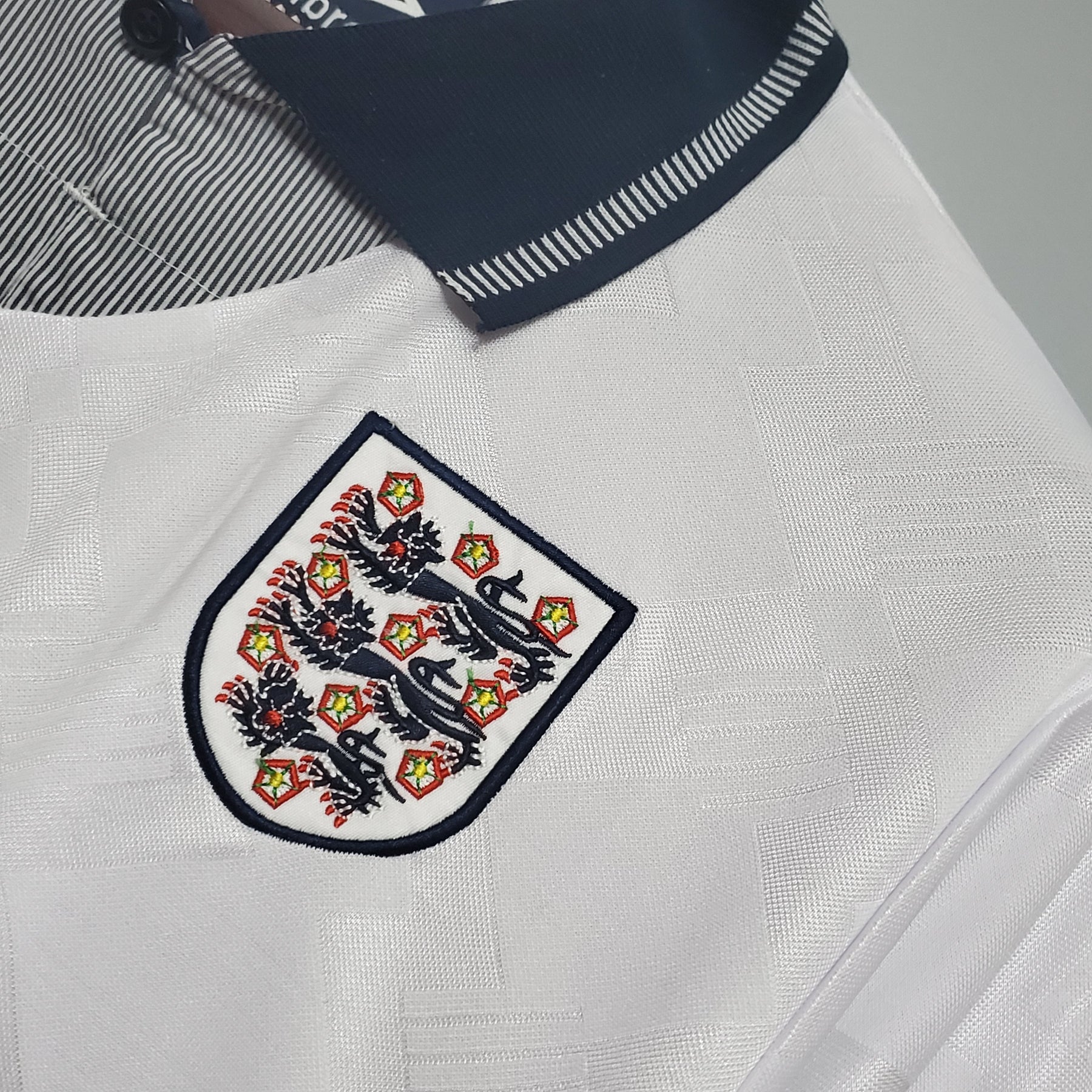 CAMISA RETRÔ INGLATERRA HOME 1990
