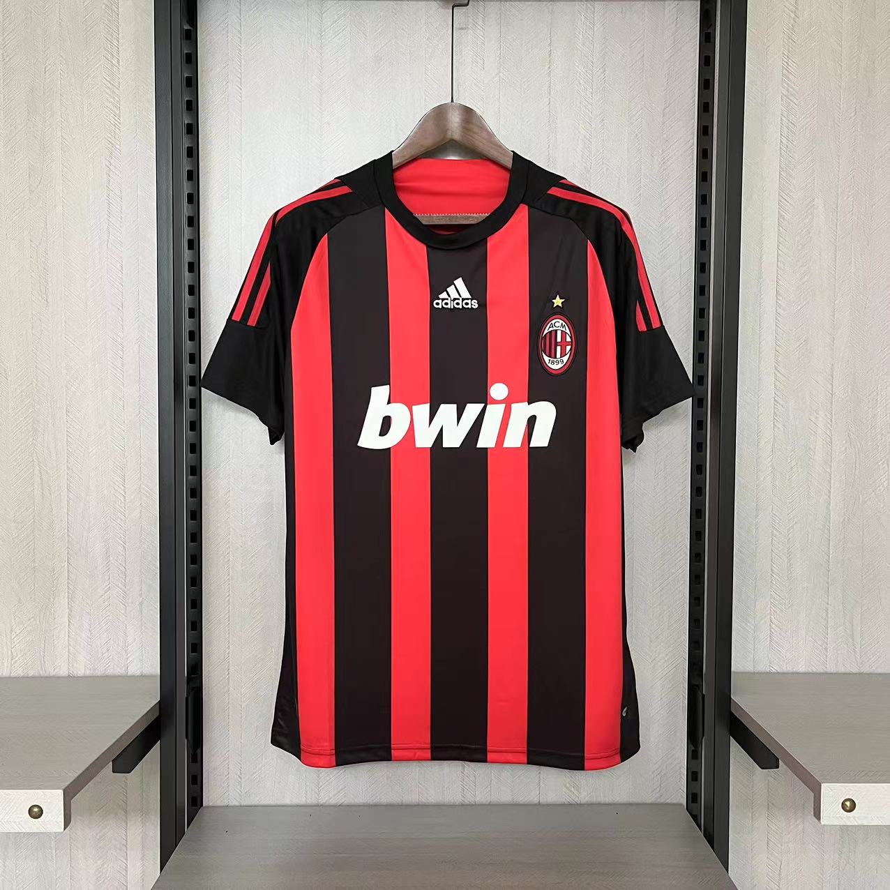 CAMISA MILAN RETRÔ HOME 08/09