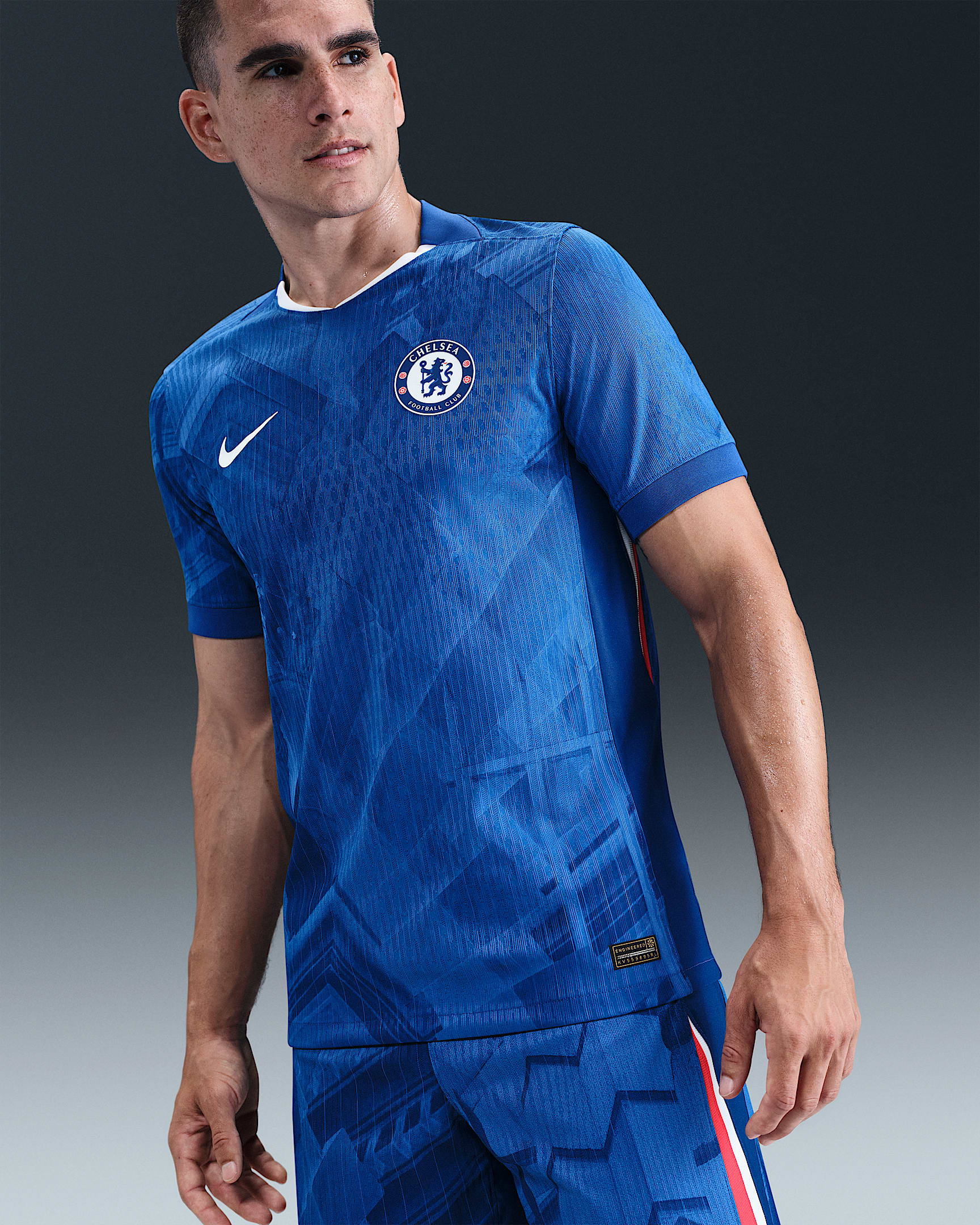CAMISA CHELSEA I TITULAR 2025/26 VERSÃO JOGADOR