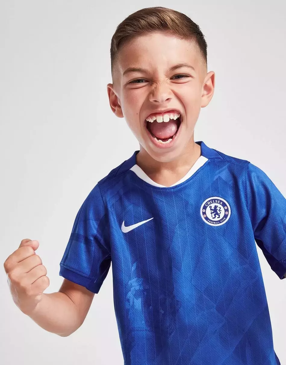 CONJUNTO INFANTIL CHELSEA HOME I 2025/26 Mundial de Clubes