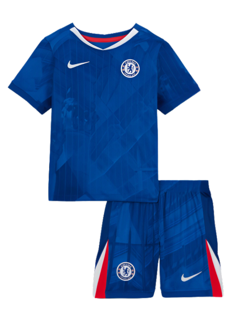 CONJUNTO INFANTIL CHELSEA HOME I 2025/26 Mundial de Clubes