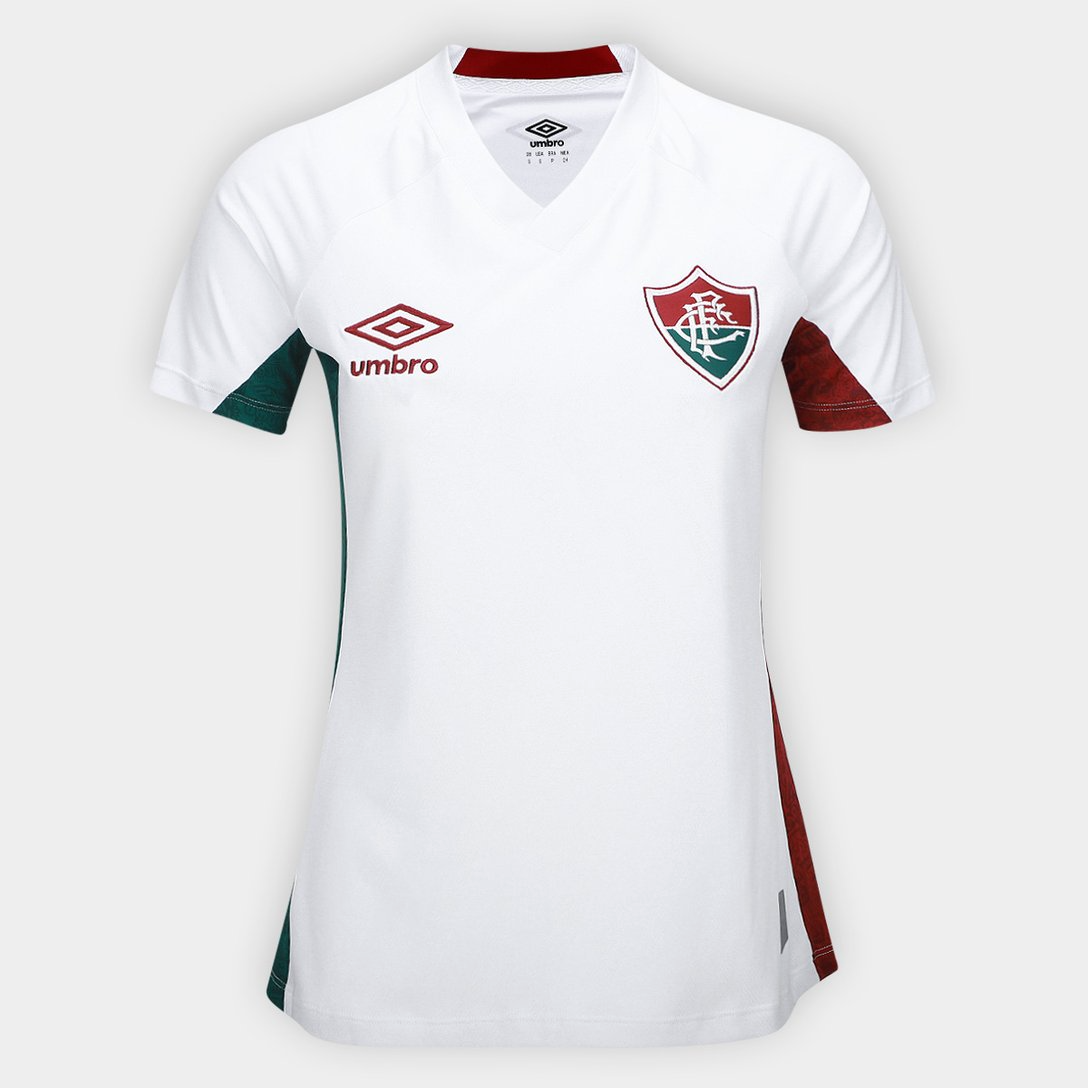 CAMISA FEMININA FLUMINENSE RESERVA 2025/26 BRANCA