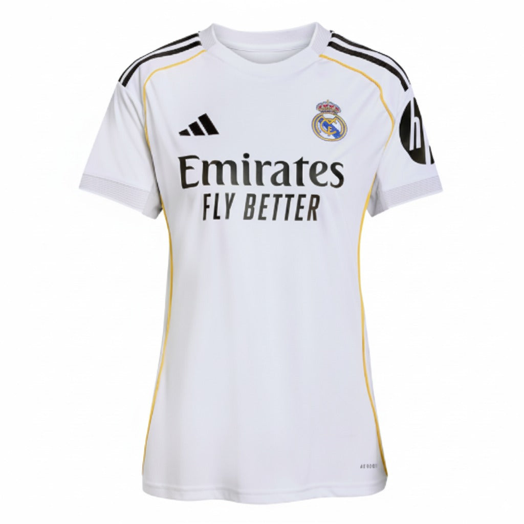 CAMISA FEMININA REAL MADRID TITULAR I 2025/26