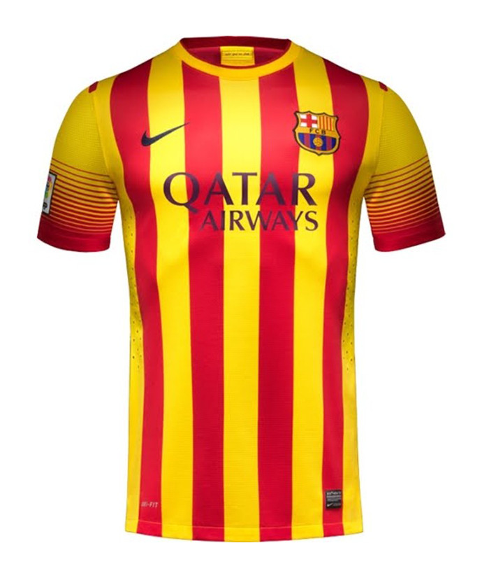 CAMISA RETRÔ BARCELONA AWAY 2013/14