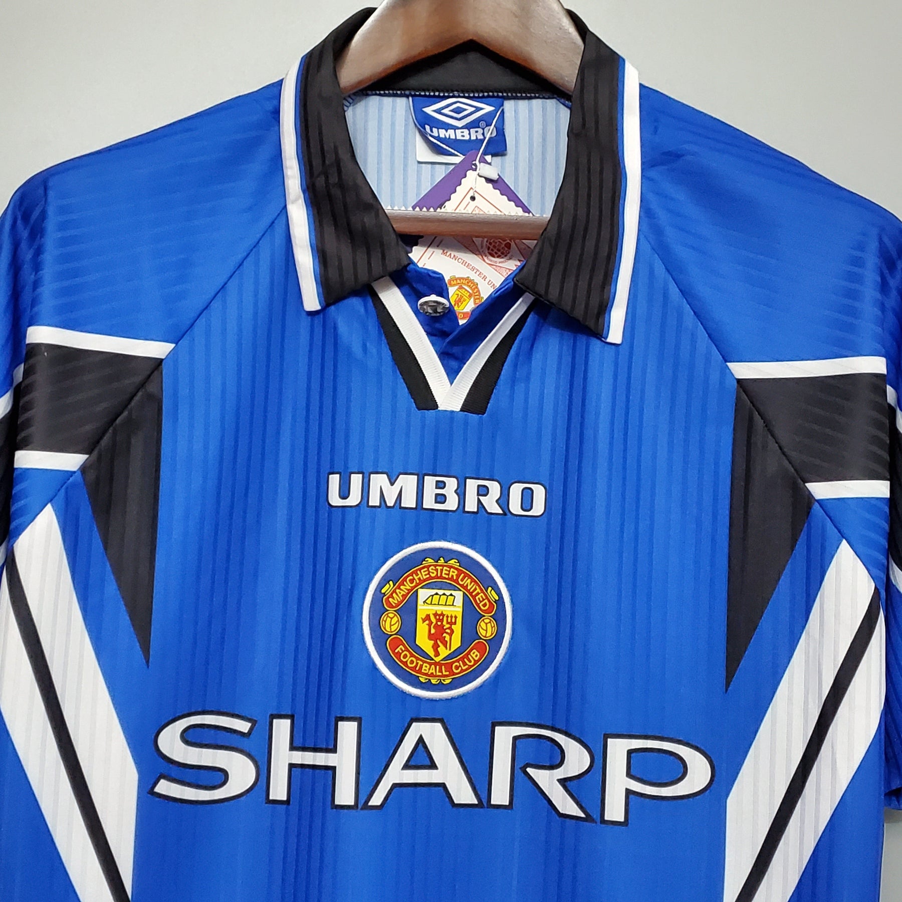 CAMISA RETRÔ MANCHESTER UNITED THIRD 96/97
