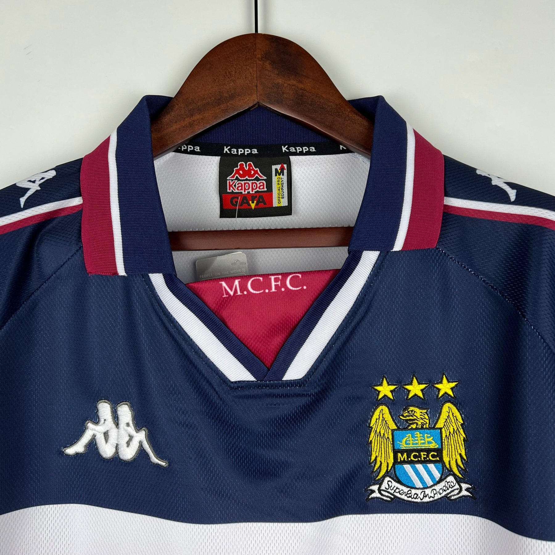 CAMISA MANCHESTER CITY RETRÔ AWAY 97/99