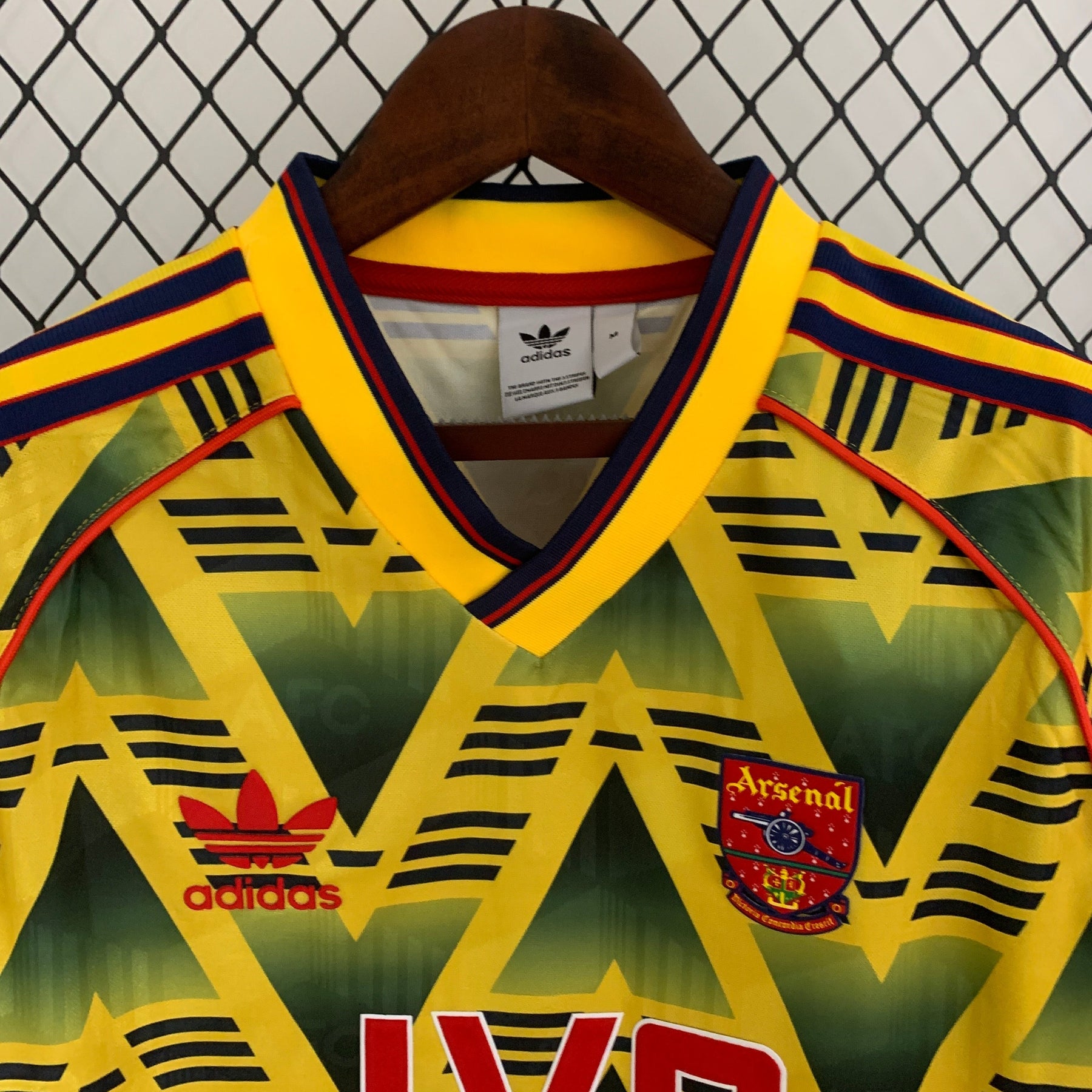 CAMISA RETRÔ ARSENAL AWAY MANGA LONGA 91/93