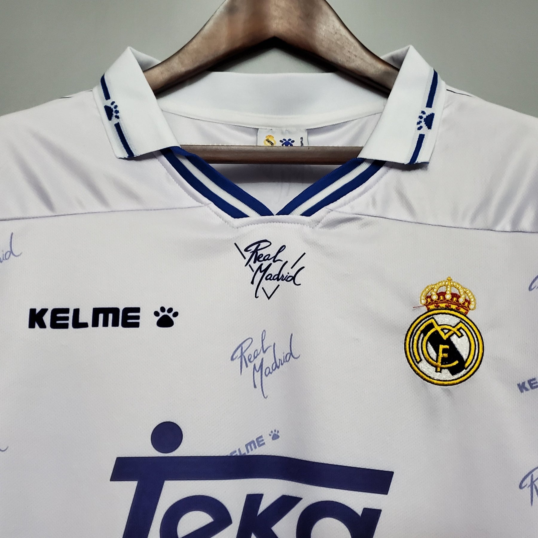 CAMISA RETRÔ REAL MADRID HOME 94/96