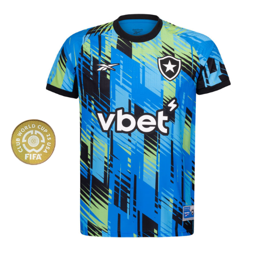 CAMISA GOLEIRO BOTAFOGO TITULAR I 2025/26 TORCEDOR MASCULINA MUNDIAL