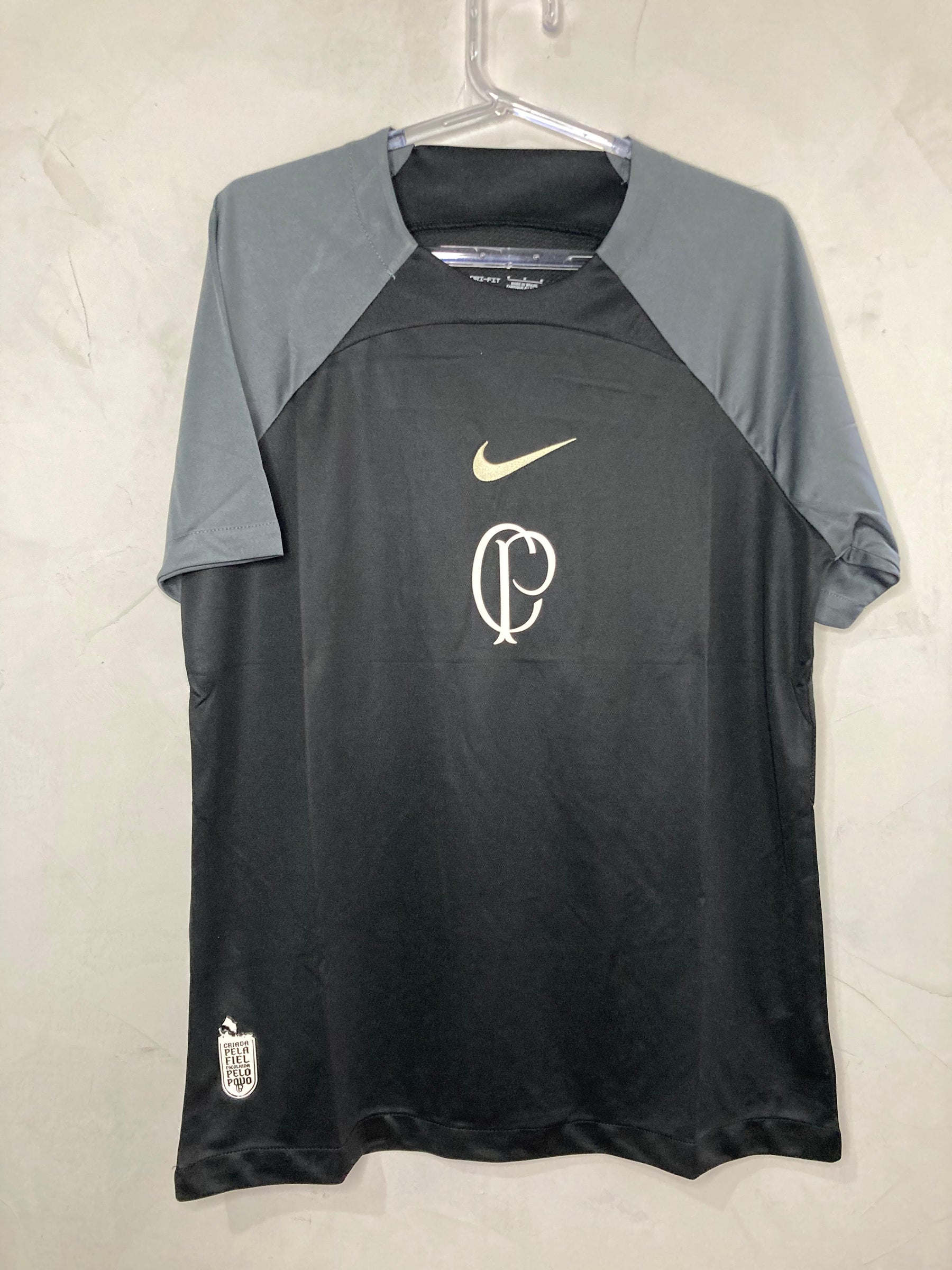 CAMISA TIMAO CÁSSIO TORCEDOR PRETA