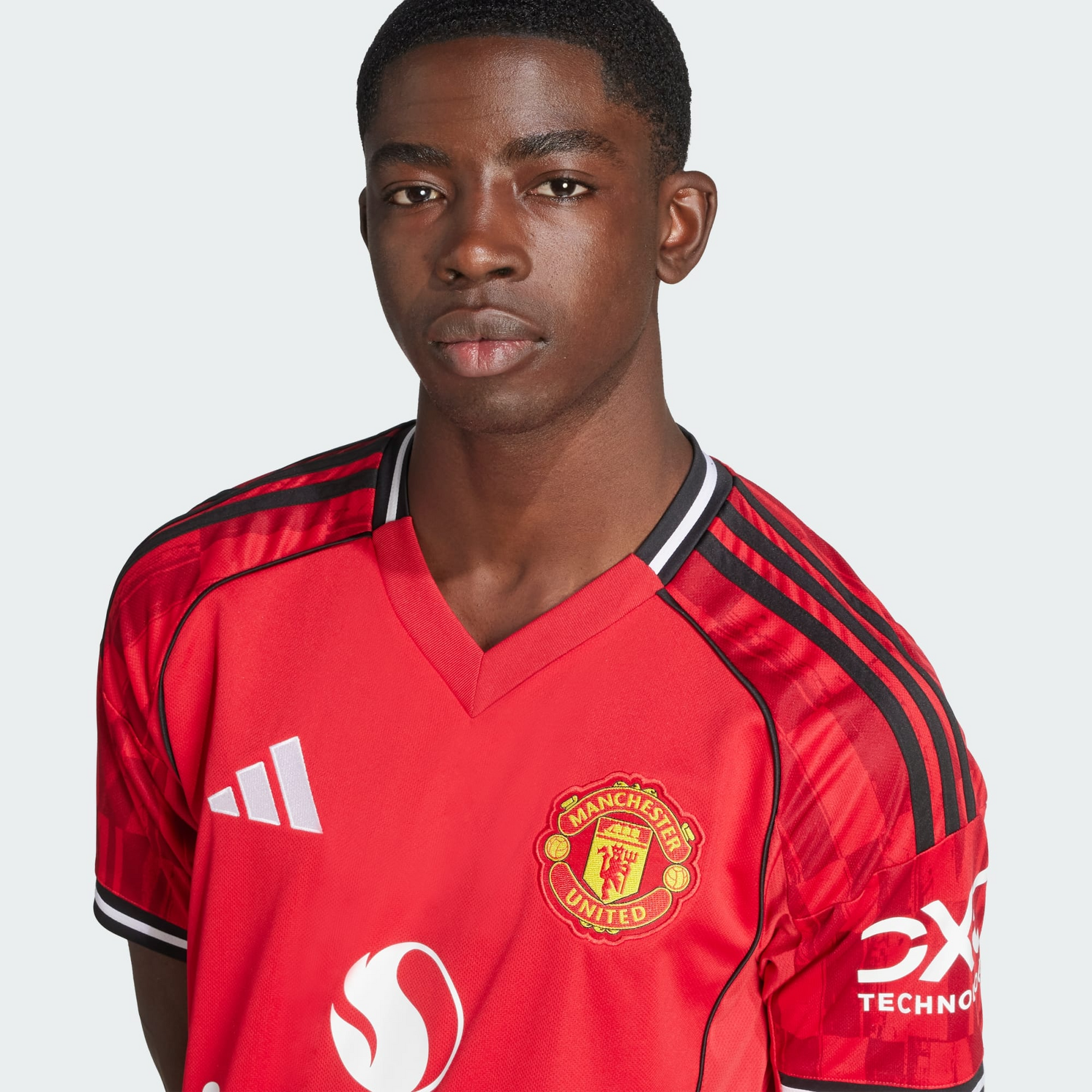 CAMISA MANCHESTER UNITED I TITULAR 2025 TORCEDOR MASCULINA VERMELHA