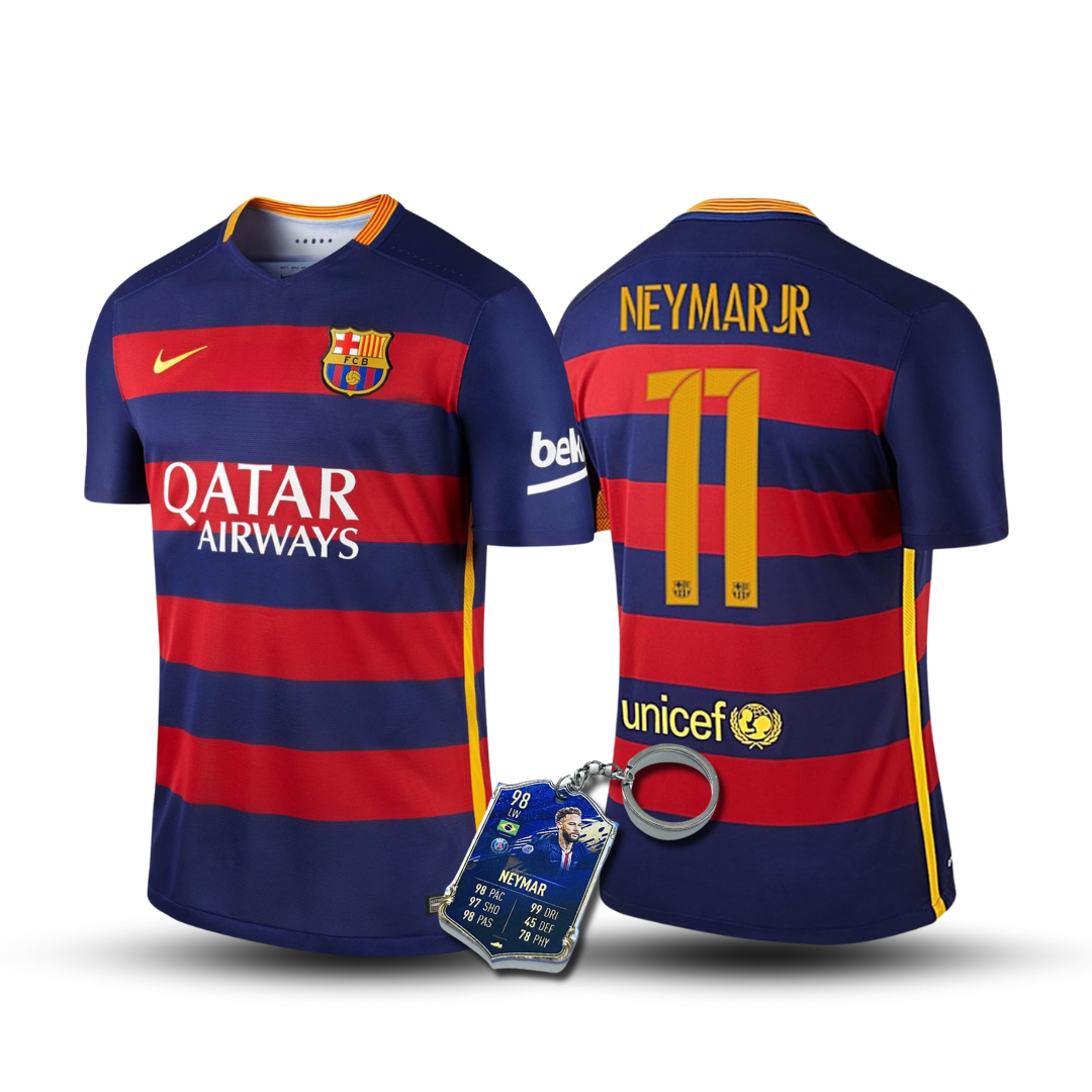 CAMISA RETRÔ BARCELONA 2015/16 GRENÁ MASCULINA + CHAVEIRO ESPECIAL DE BRINDE