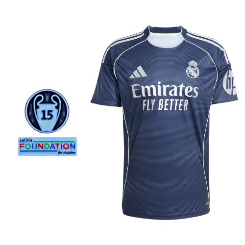 CAMISA REAL MADRID RESERVA II 2025/26 TORCEDOR MASCULINA