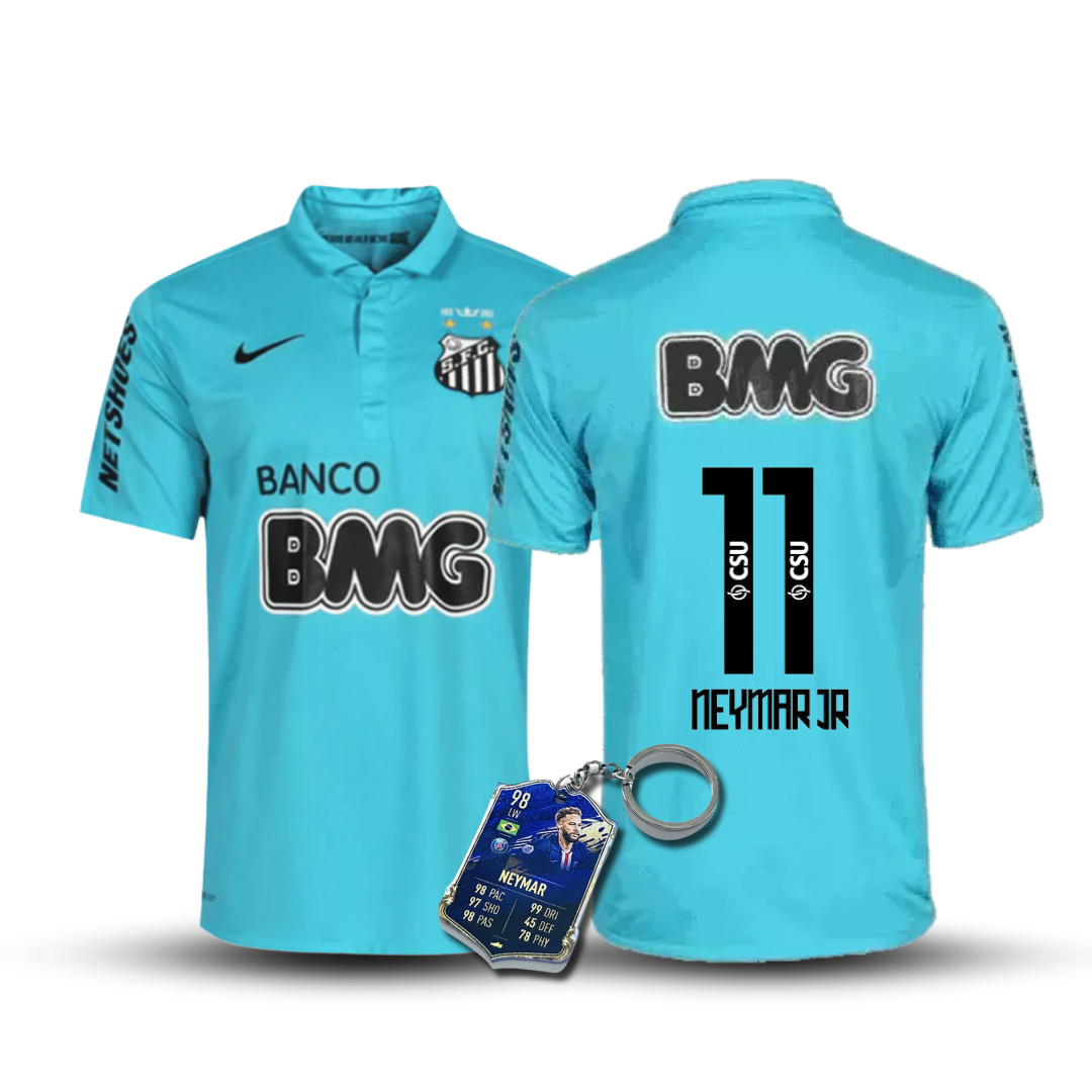Camisa Retrô Peixe 2012/13 Reserva Azul