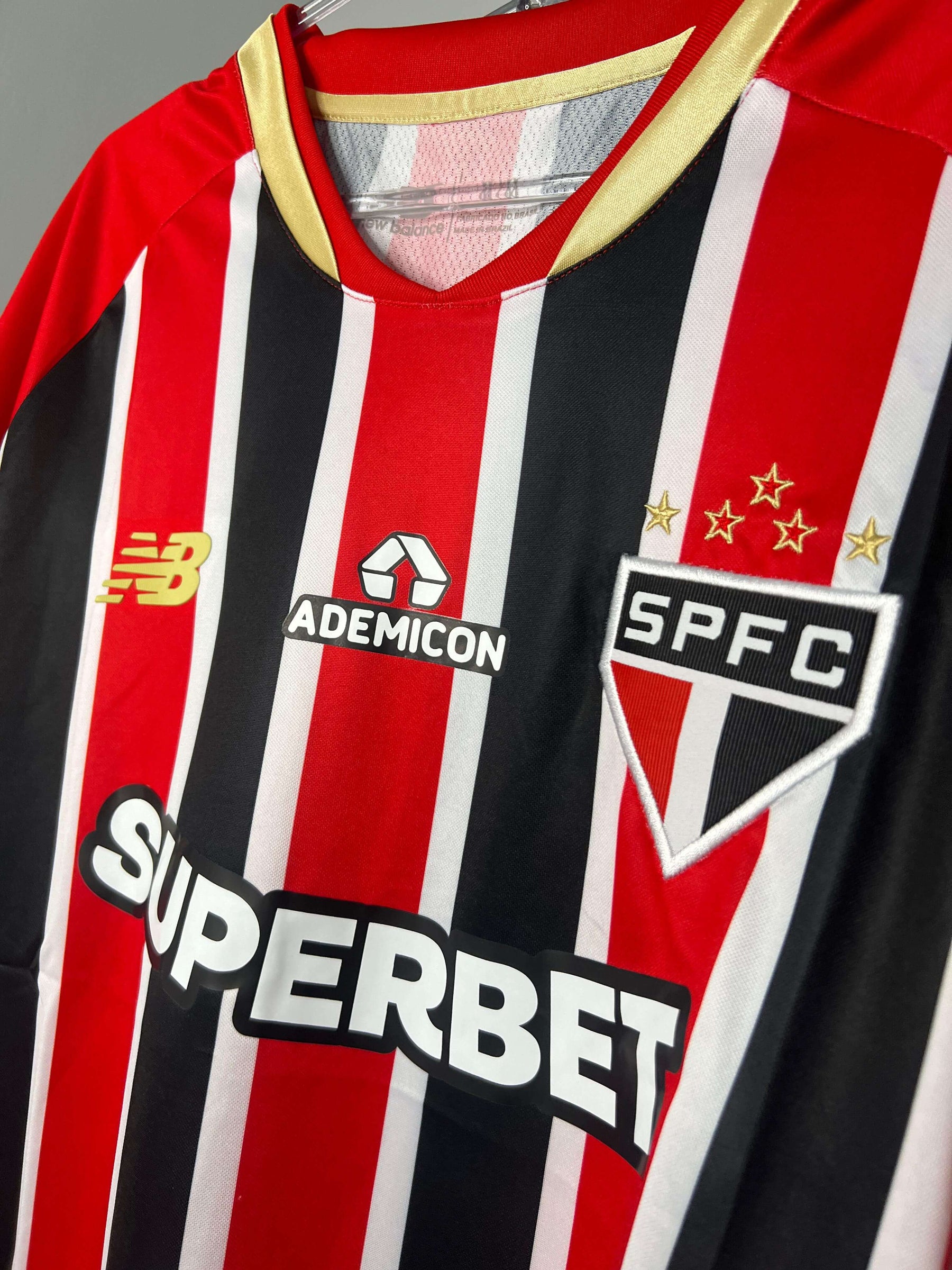 CAMISA SÃO PAULO RESERVA II 2025/26 TORCEDOR TRICOLOR