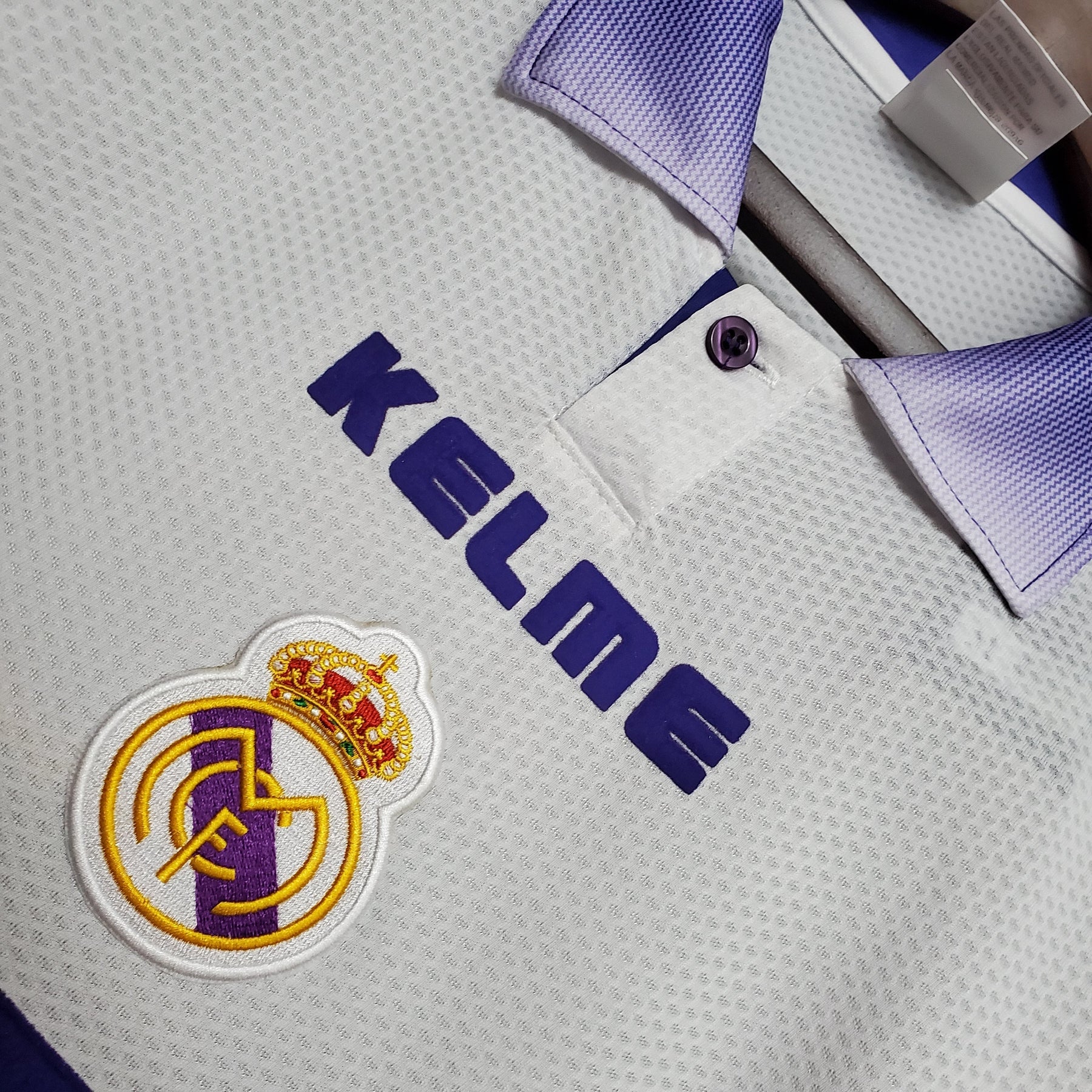 CAMISA RETRÔ REAL MADRID HOME 97/98