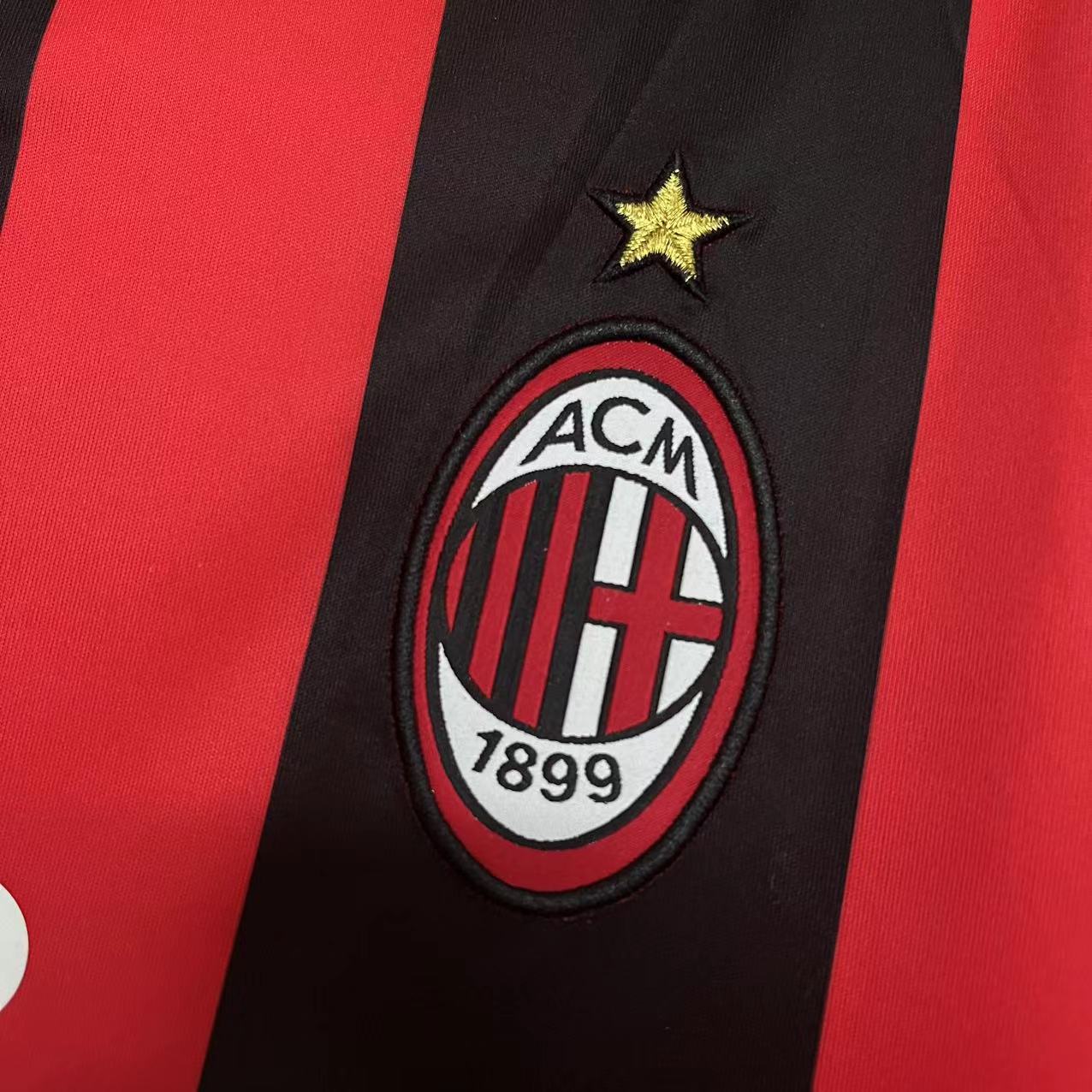 CAMISA MILAN RETRÔ HOME 08/09