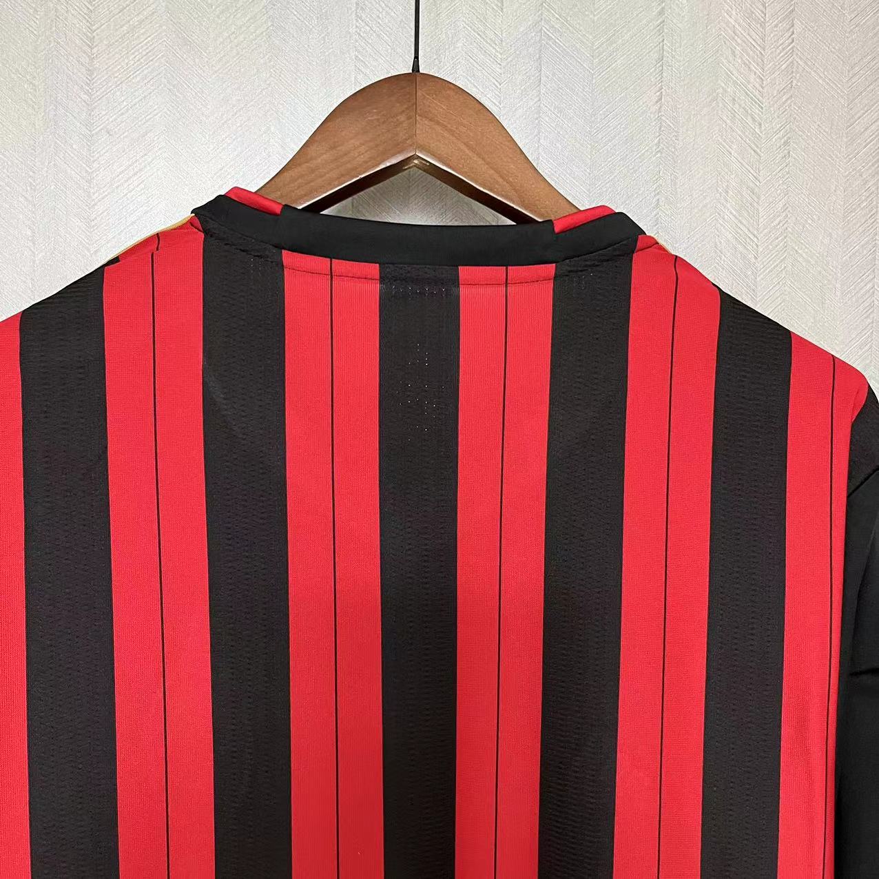 CAMISA RETRÔ MILAN HOME MANGA LONGA 13/14