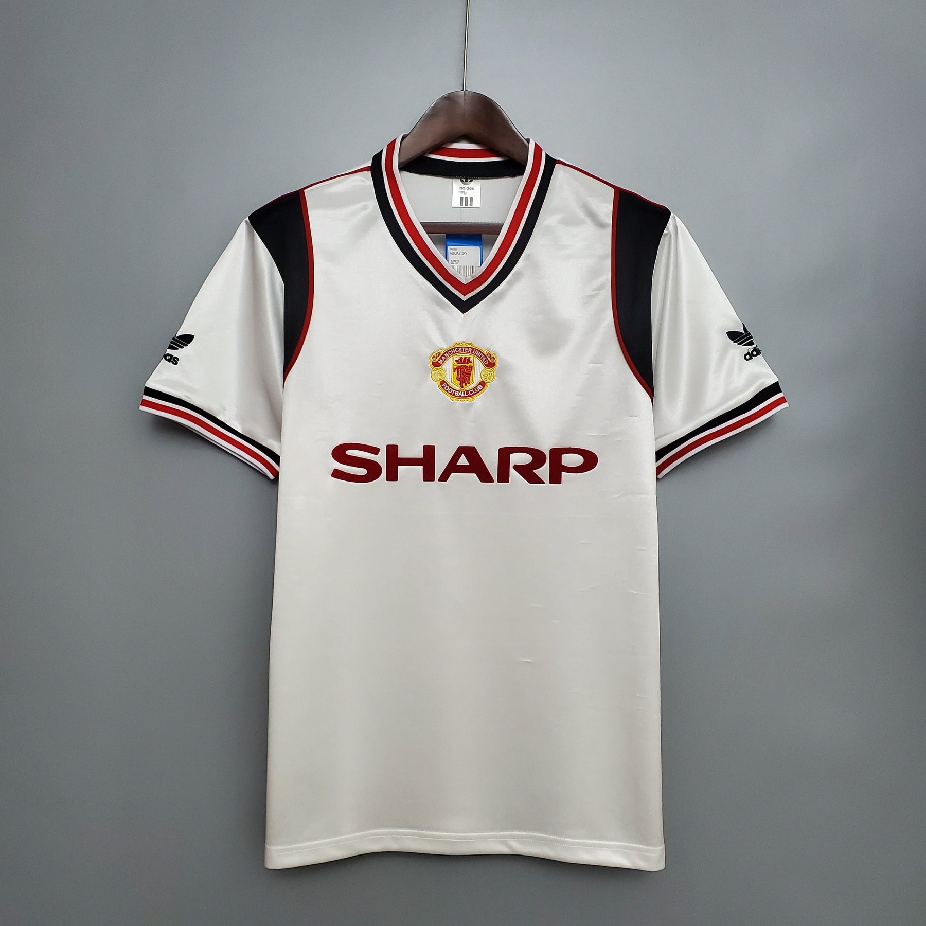 CAMISA RETRÔ MANCHESTER UNITED AWAY 1985