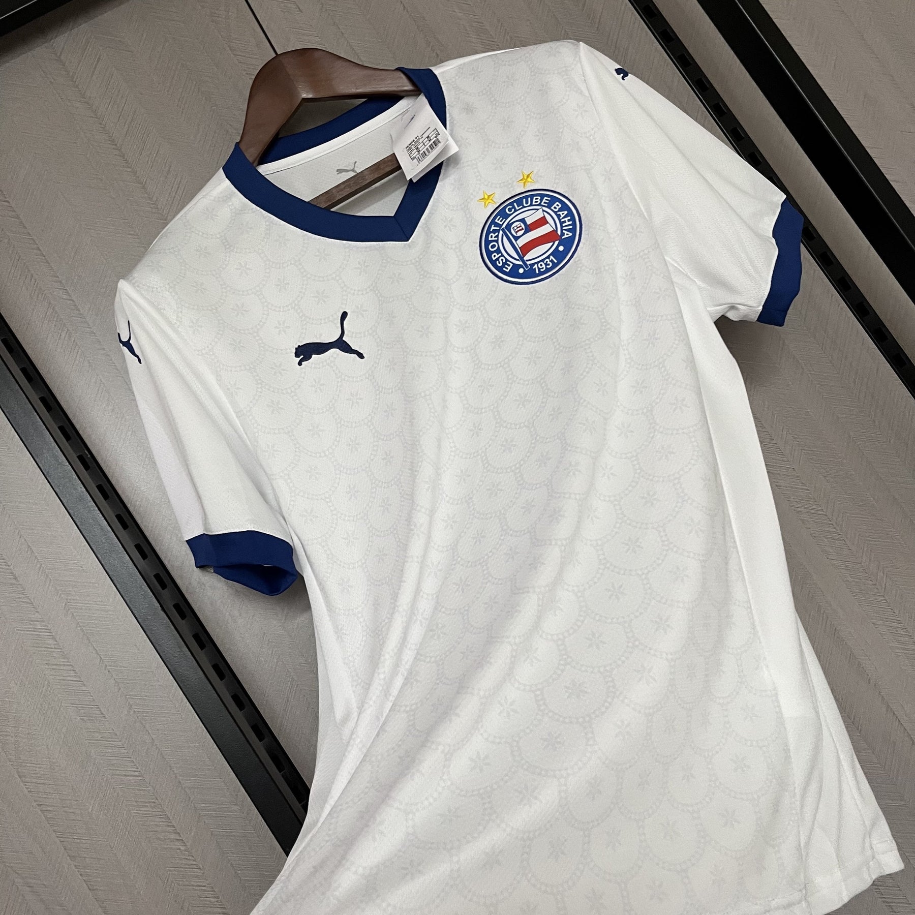 Camisa Bahia Titular 25/26 - Branca Puma Versão Torcedor