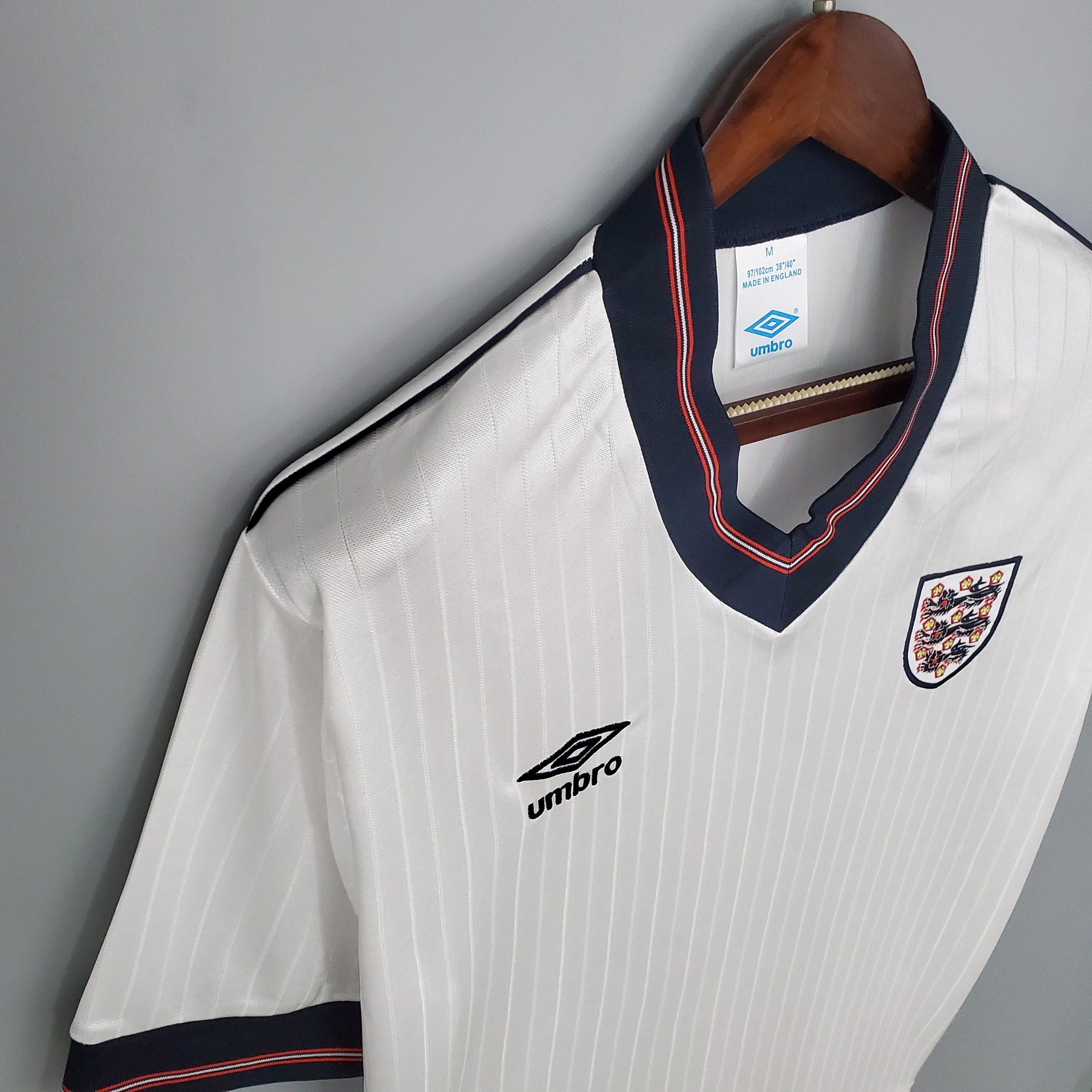 CAMISA RETRÔ INGLATERRA HOME 84/87