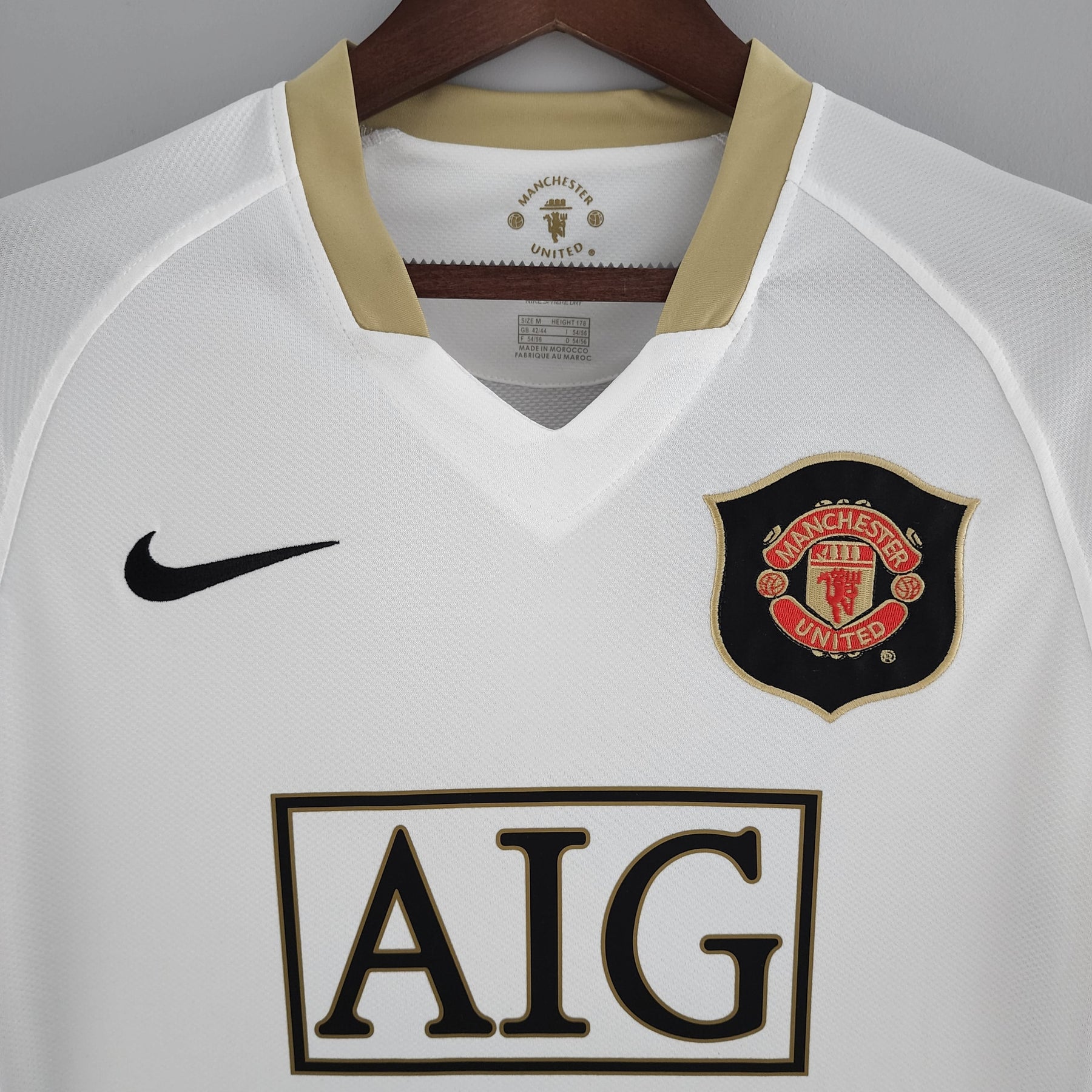 CAMISA RETRÔ MANCHESTER UNITED AWAY 06/07