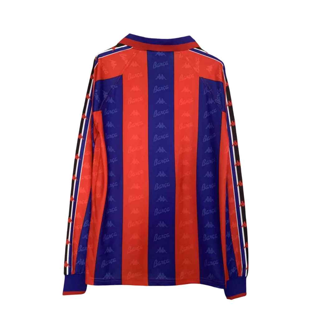 CAMISA RETRÔ BARCELONA HOME MANGA LONGA 96/97