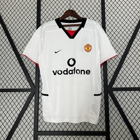 CAMISA RETRÔ MANCHESTER UNITED AWAY 02/03
