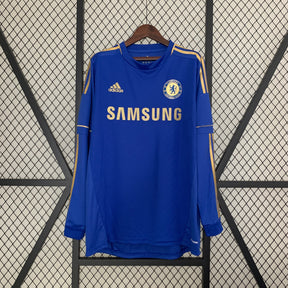 CAMISA RETRÔ CHELSEA HOME MANGA LONGA 12/13