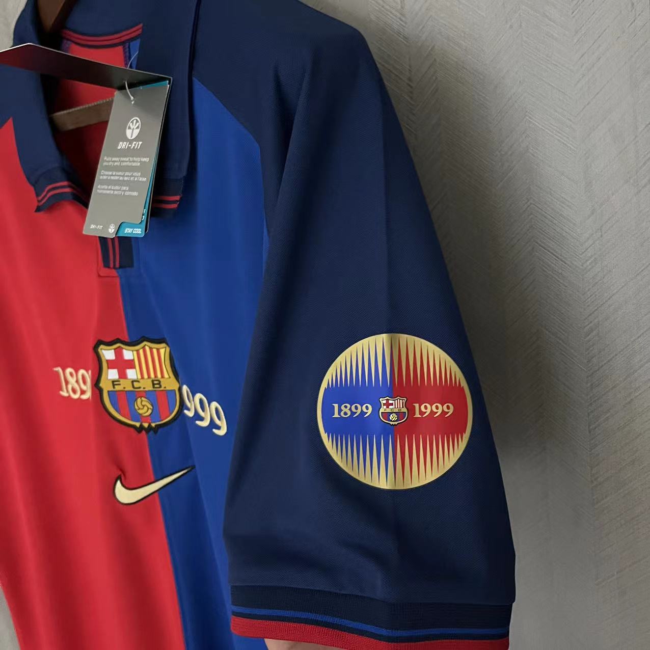 CAMISA RETRÔ BARCELONA 100 ANOS