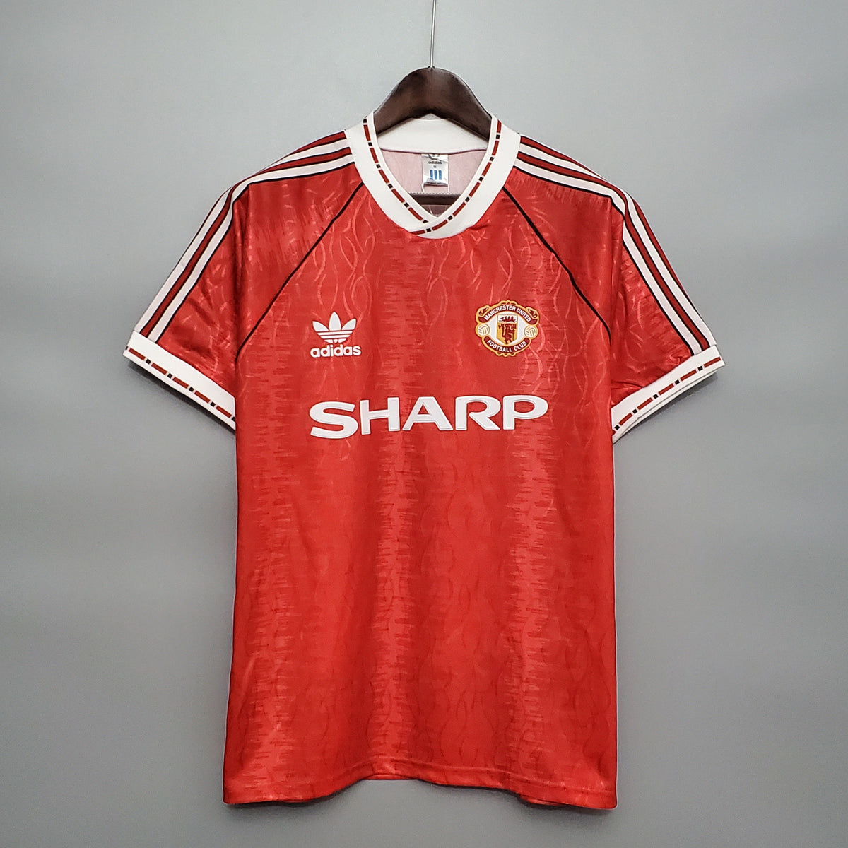 CAMISA RETRÔ MANCHESTER UNITED HOME 90/92