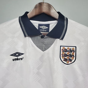 CAMISA RETRÔ INGLATERRA HOME 1990