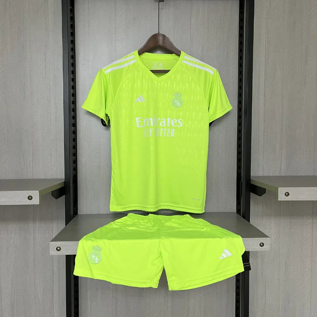Conjunto Infantil Real Madrid Goleiro