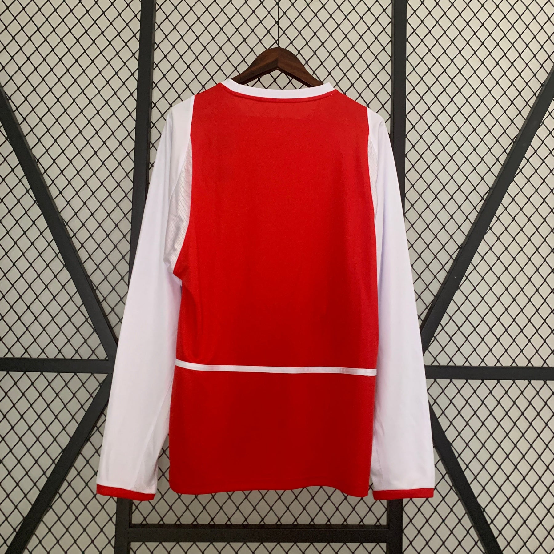 CAMISA RETRÔ ARSENAL HOME MANGA LONGA 02/04