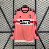 CAMISA JUVENTUS RETRÔ MANGA LONGA AWAY 15/16