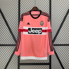 CAMISA JUVENTUS RETRÔ MANGA LONGA AWAY 15/16