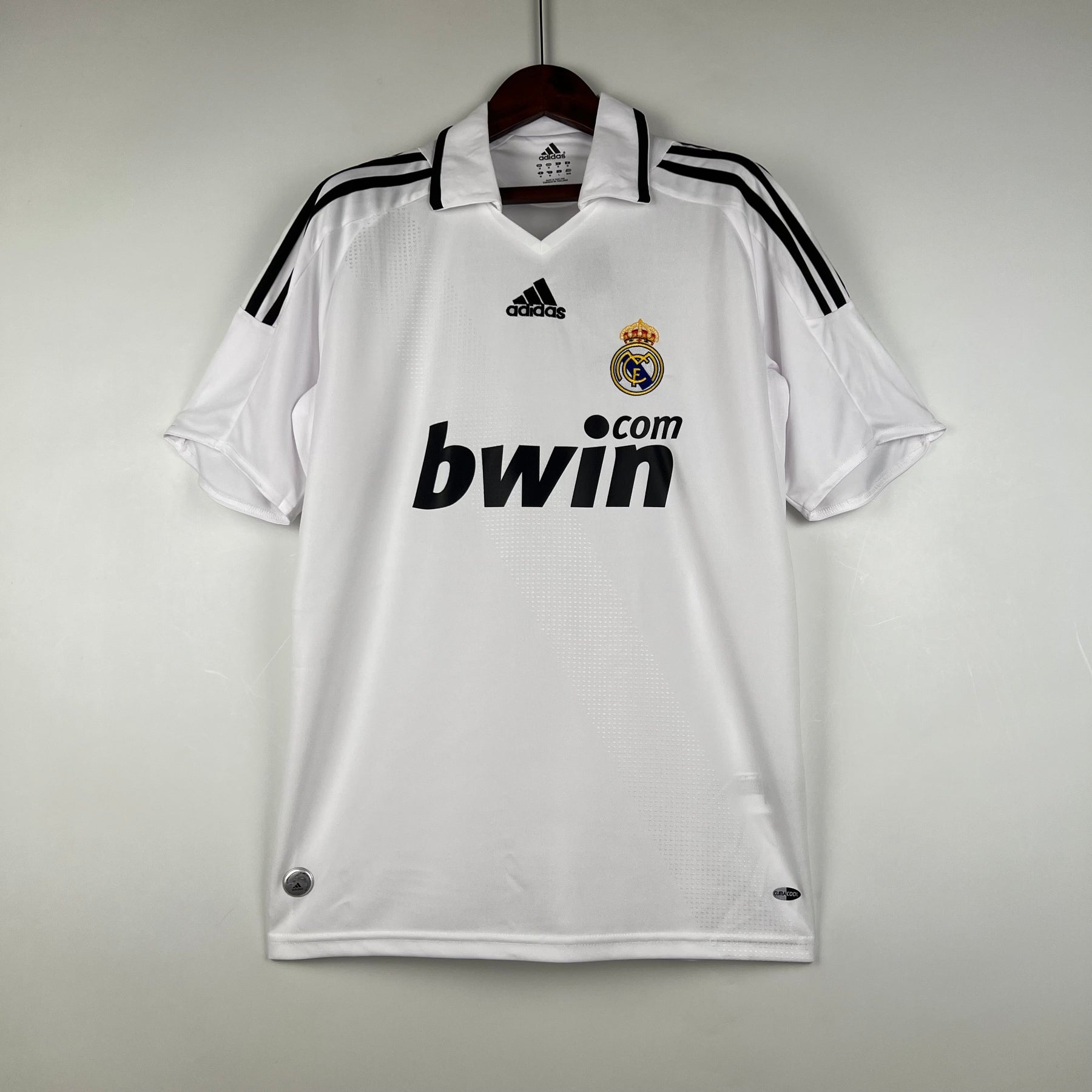 CAMISA REAL MADRID RETRÔ HOME 08/09